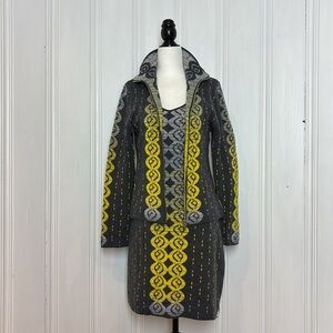 Xess + Baba Reversible Knit Dress & Cardigan Set – Funky & Versatile | Size M